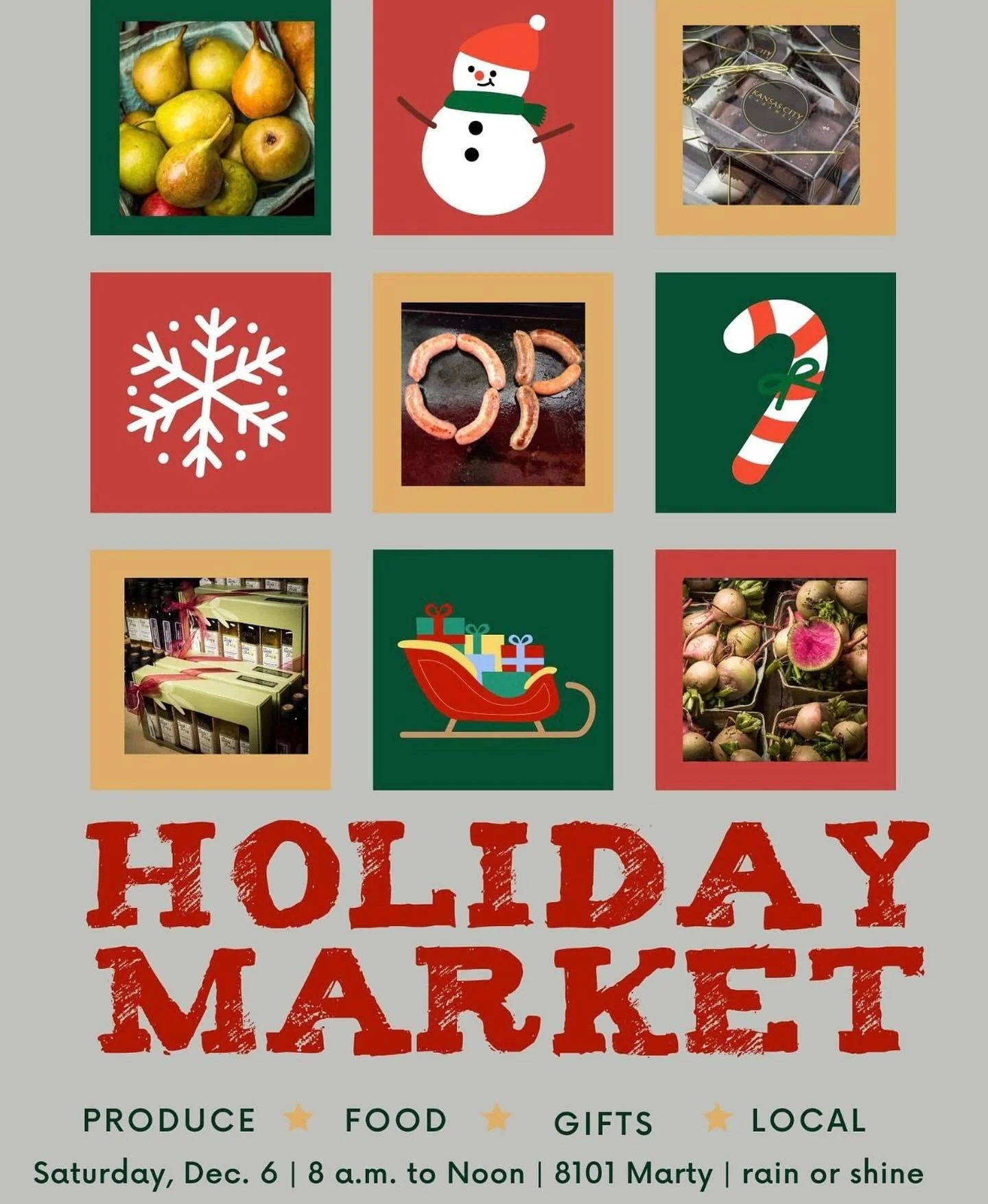 🎄 Last Market Day of the Year! 🎄
Today is your final chance to shop with us at @opfarmersmarket! We&rsquo;re fully stocked and ready with all your Christmas favorites.
📍 Location: Parking lot across from the Matt Ross Community Center
🕗 Time: 8 A