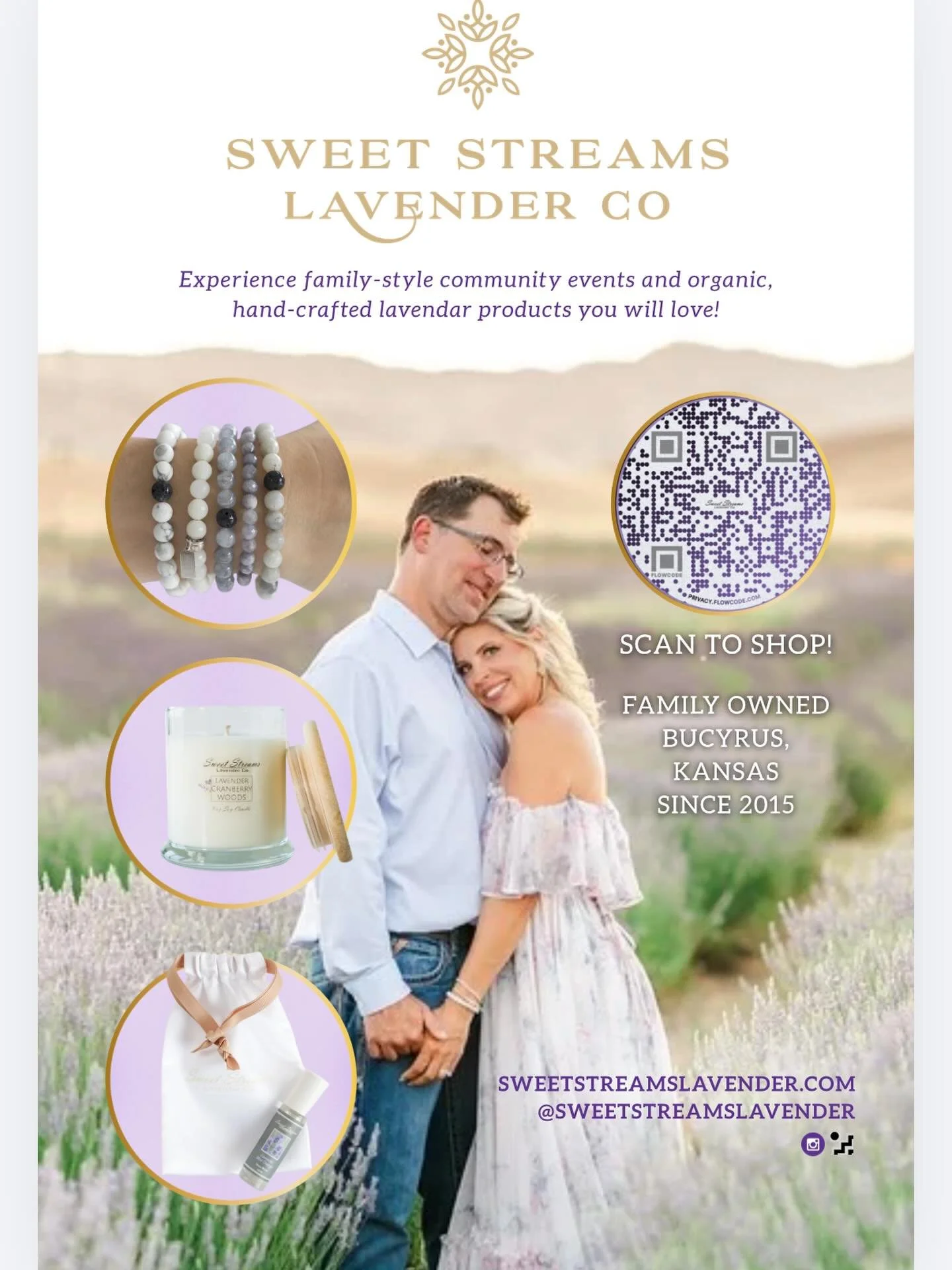 Spring is in the air, and it&rsquo;s the perfect time to refresh, reset, and bring a little calm into your daily routine. 🌿💜

For a limited time, enjoy 10% off our Spring Sale at www.sweetstreamslavender.com. From relaxing lavender oils and candles