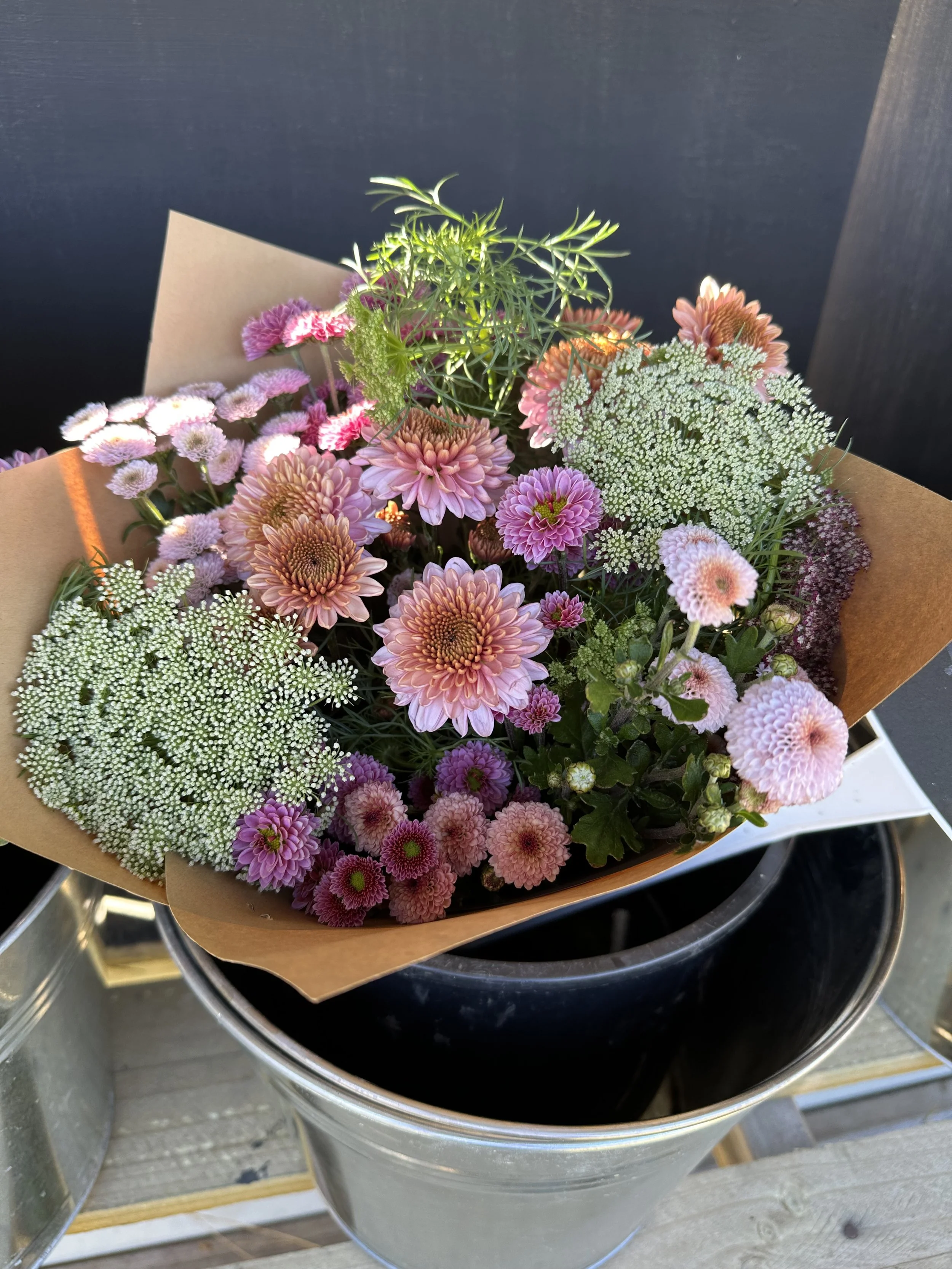 Small Bouquet of farm fresh flowers - farmgate pick up