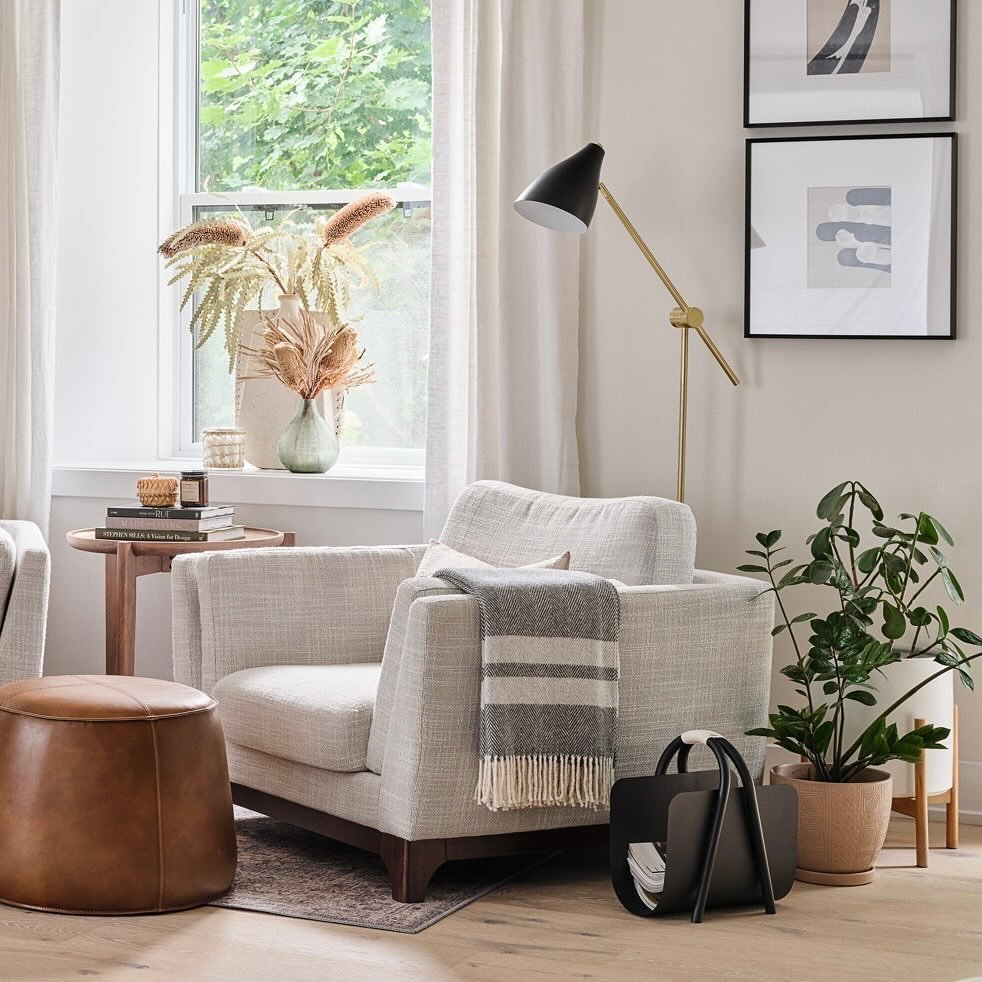 Picture yourself here.  How would you make use of this pretty scene? 

I think it&rsquo;s the perfect place to put up your feet for a slow morning over good coffee and that next chapter. 

Or it could be the ideal spot to cozy up with a sweet little 