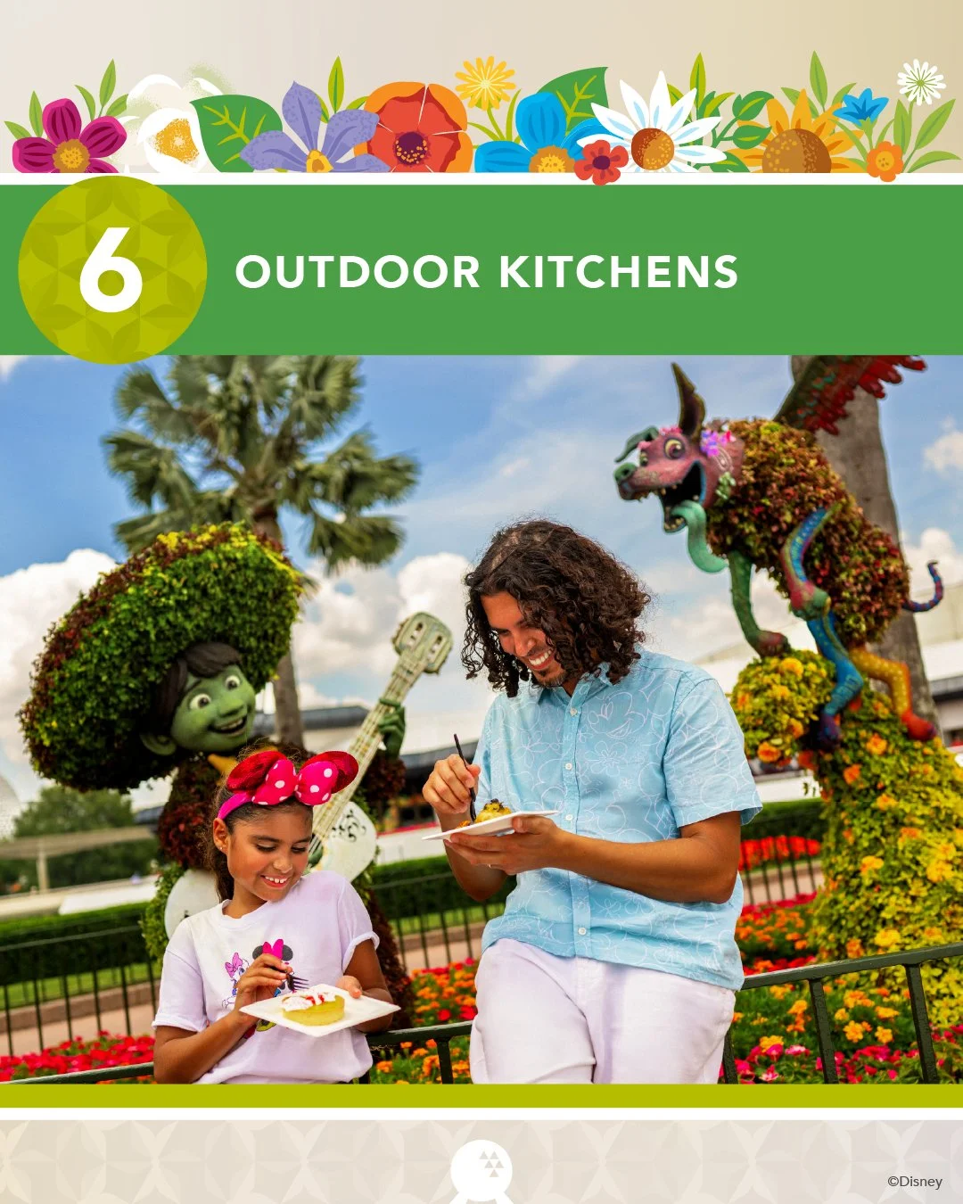  Eat, drink, and be delighted by garden-fresh fare from these festival-exclusive food kiosks.  