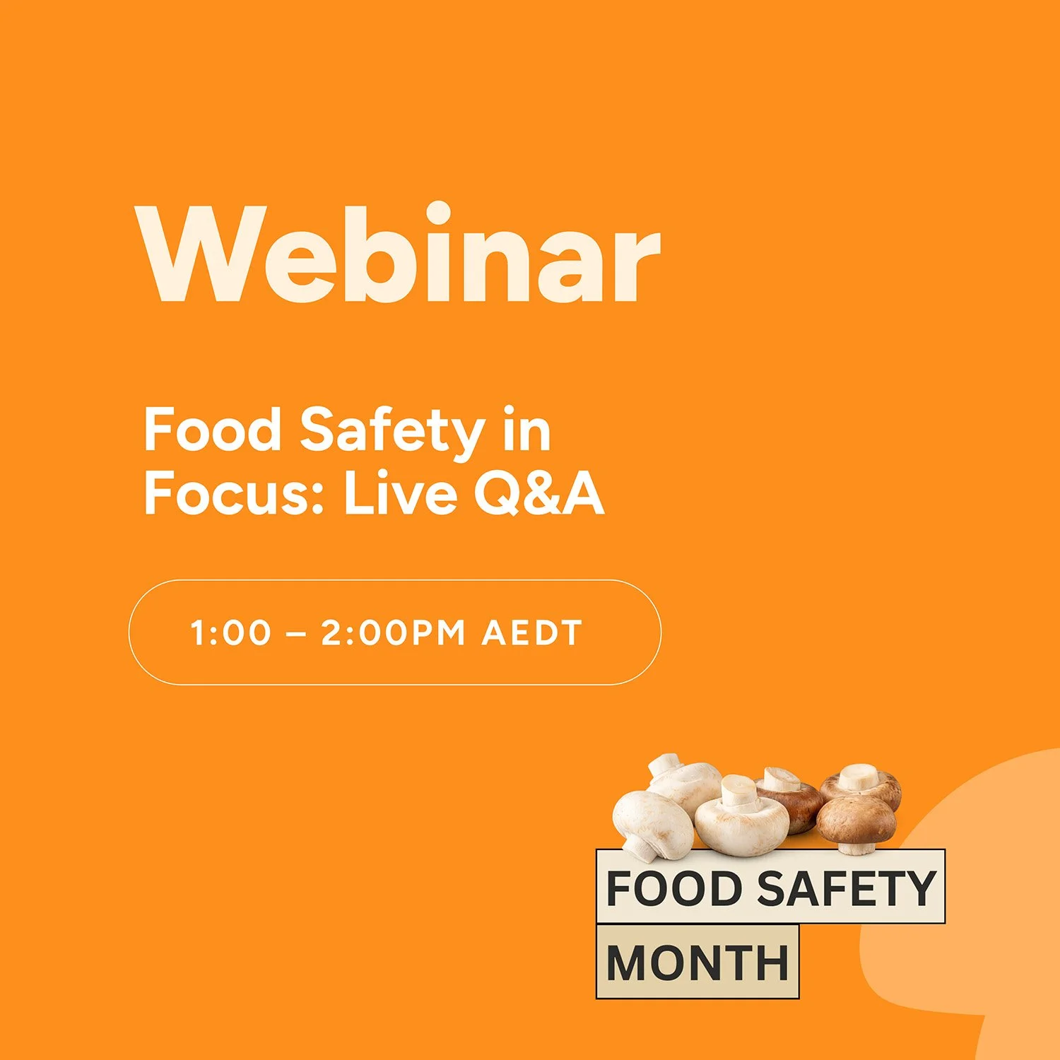 Webinar: Food Safety in Focus | Live Q&amp;A