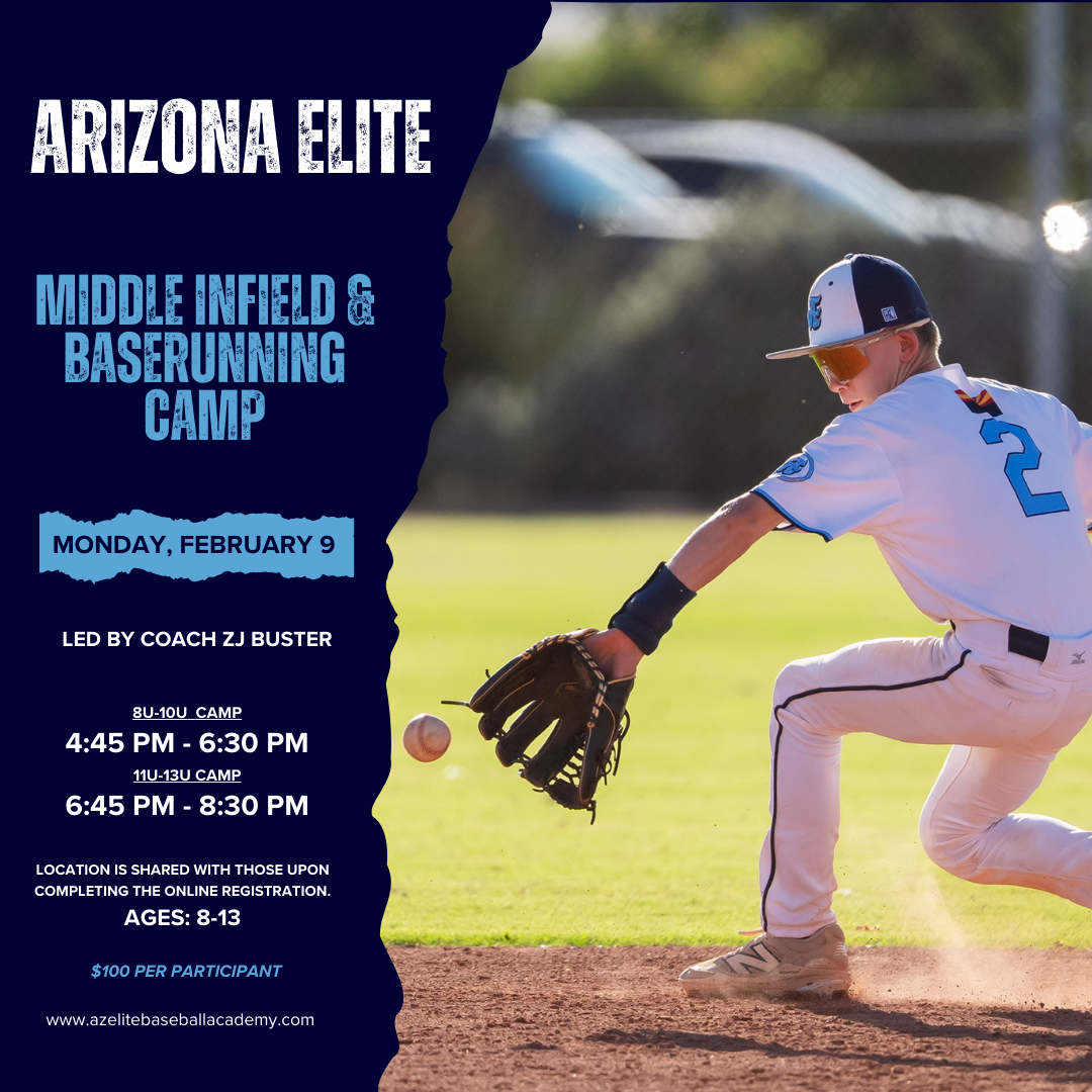 2026 Middle Infield & Baserunning Camp with Coach Bus