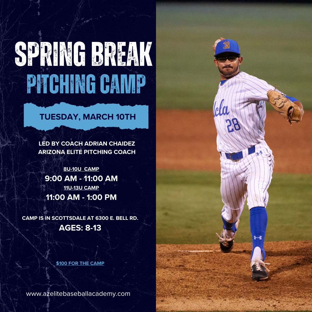 Tuesday, March 10th (Pitchers Camp)