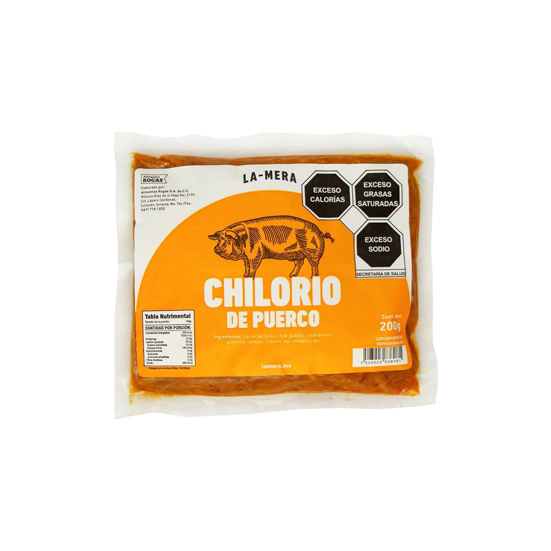 Chilorio de Puerco 200g - Leva 3 x $81