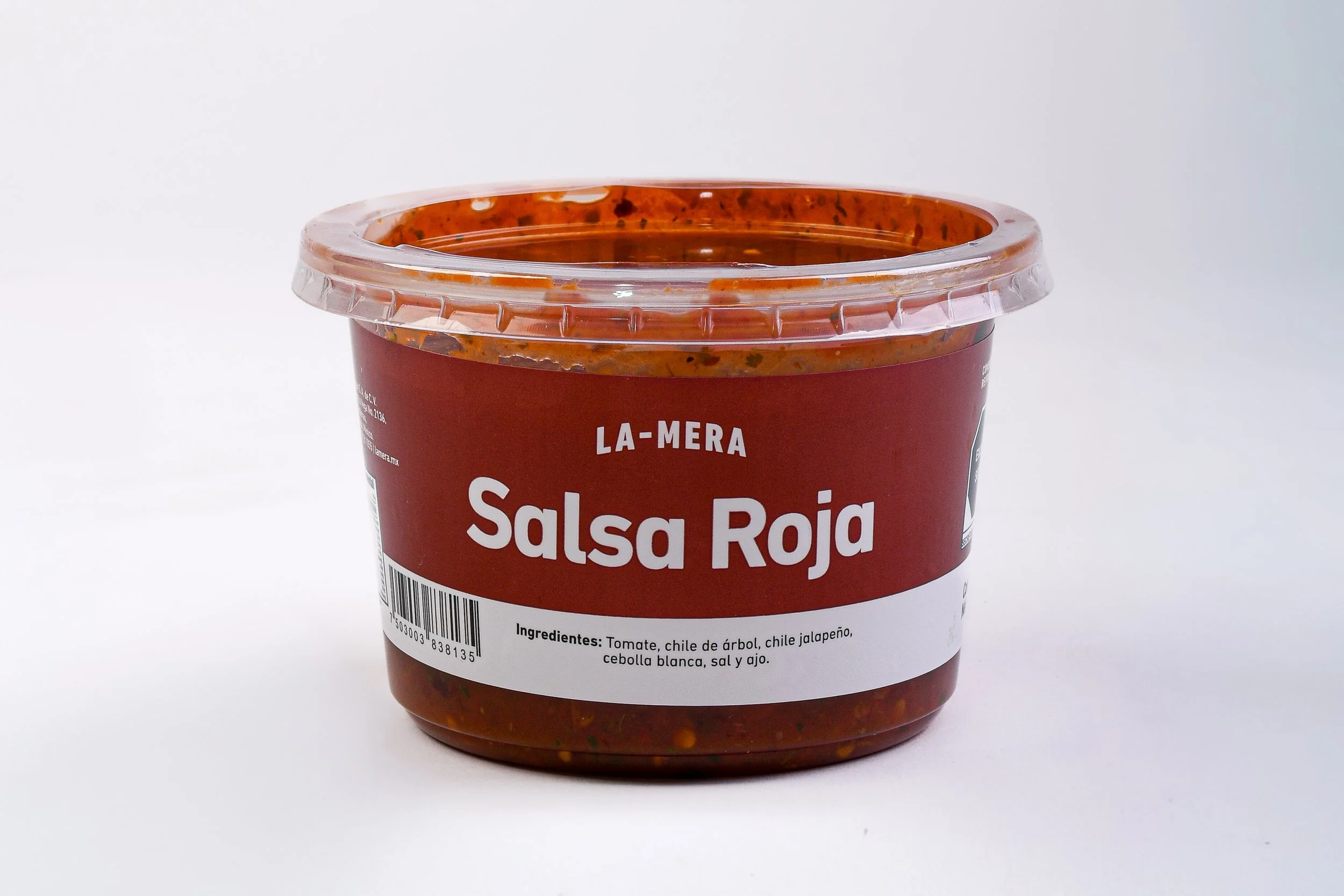 Salsa Chile de Árbol: Preparada con tomate, chile de árbol, jalapeño y ajo para ofrecer un sabor intenso con un picor bien definido. Lista para servir, es el complemento perfecto para carnes asadas, tacos, burritos y antojitos. En presentaciones de 5