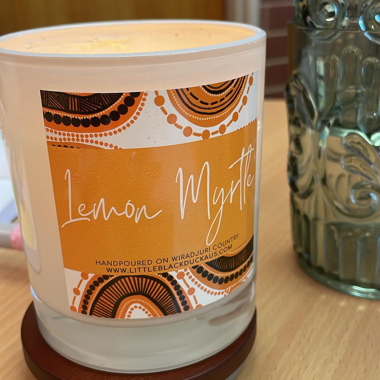 Loving the smell of this  #lemonmyrtle candle from @littleblackduckaus providing motivation and inspiration for our meeting with @mintaviski