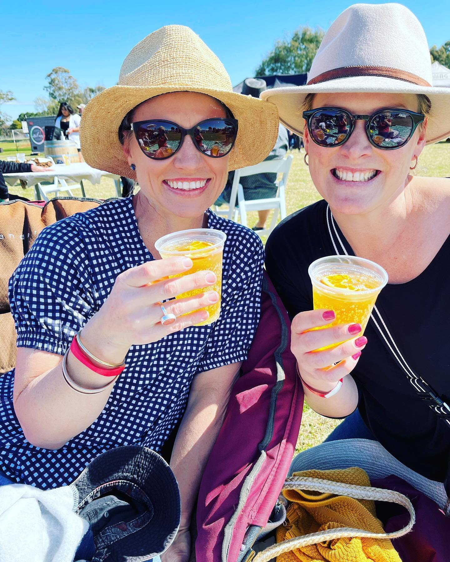 Suns out, fun&rsquo;s out!@griffithitalianfestival with @brooke.brink 
Nice to be enjoying an event for a change.