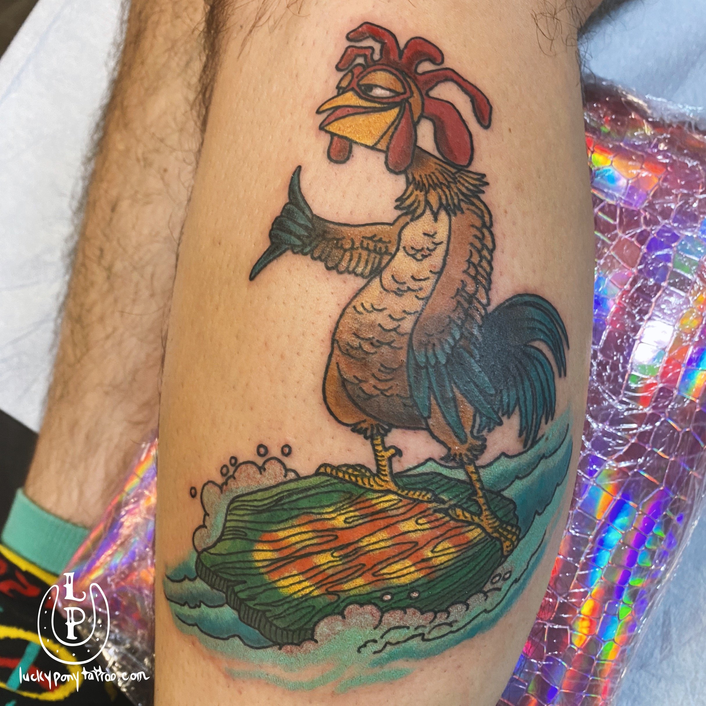 Chicken Joe from Surfs Up So much fun Thank you tattoo tats bla   TikTok