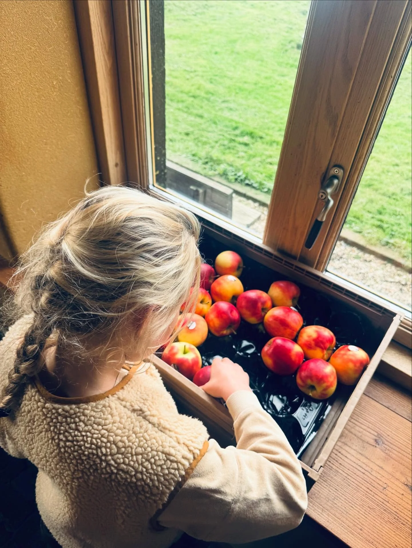 Naast de pluktuin tref je de biologische boerderijwinkel van de Groene Griffioen. Een heerlijke plek met o.a. kakelverse eitjes, rauwe melk, verschillende kazen en sappige appeltjes. Een bezoekje waard 🍀

Wat is jouw lievelings product uit deze wink