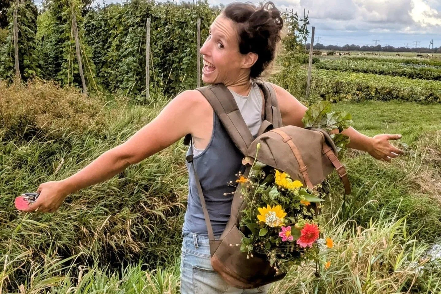 Maak kennis met Vers aan de Vecht en pluk een mooi veldboeket