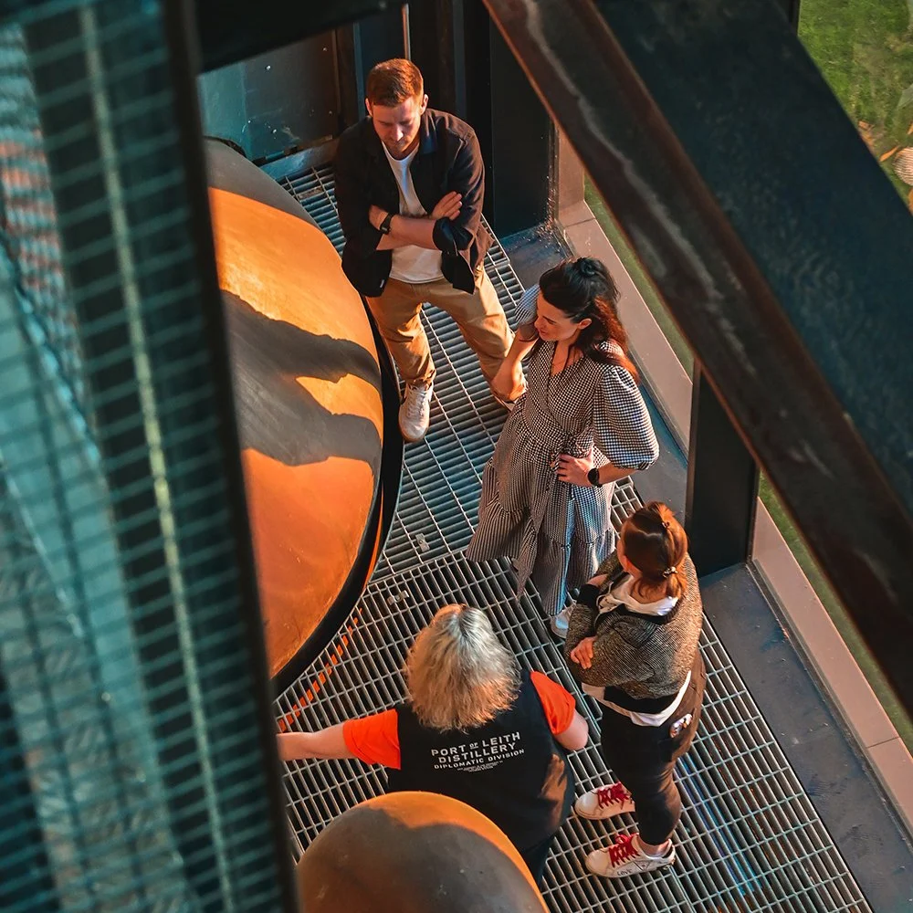 Come on a quick tour of our whisky distillery