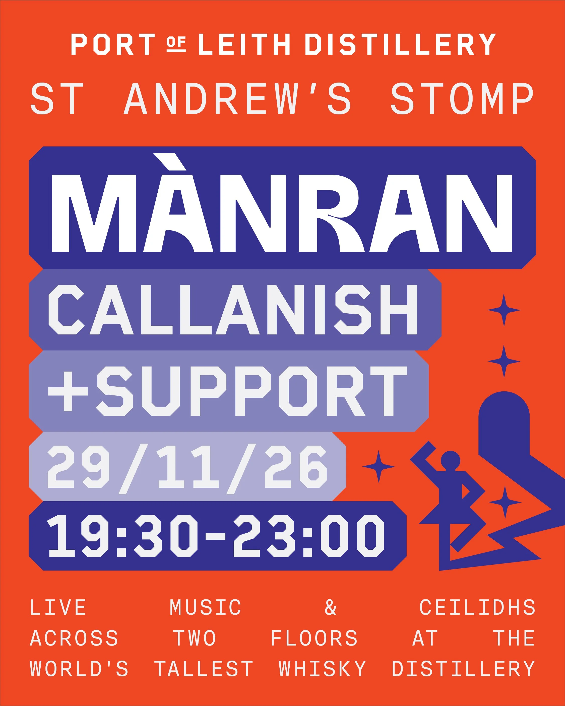 St Andrew's Stomp Poster