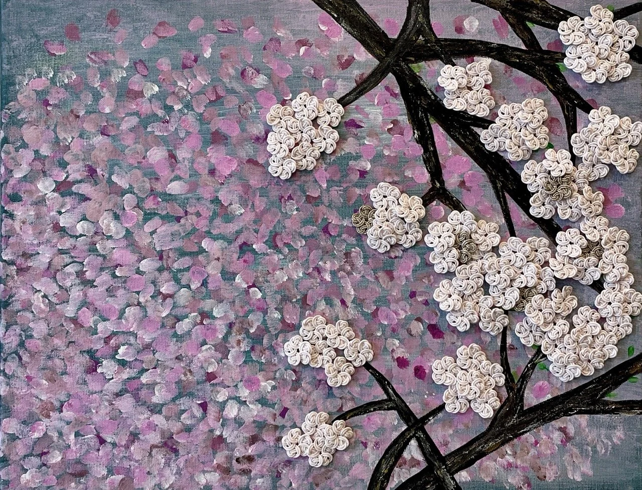  Lingering Spring:A Moment of Wabi-Sabi  MARIKO KITAI  