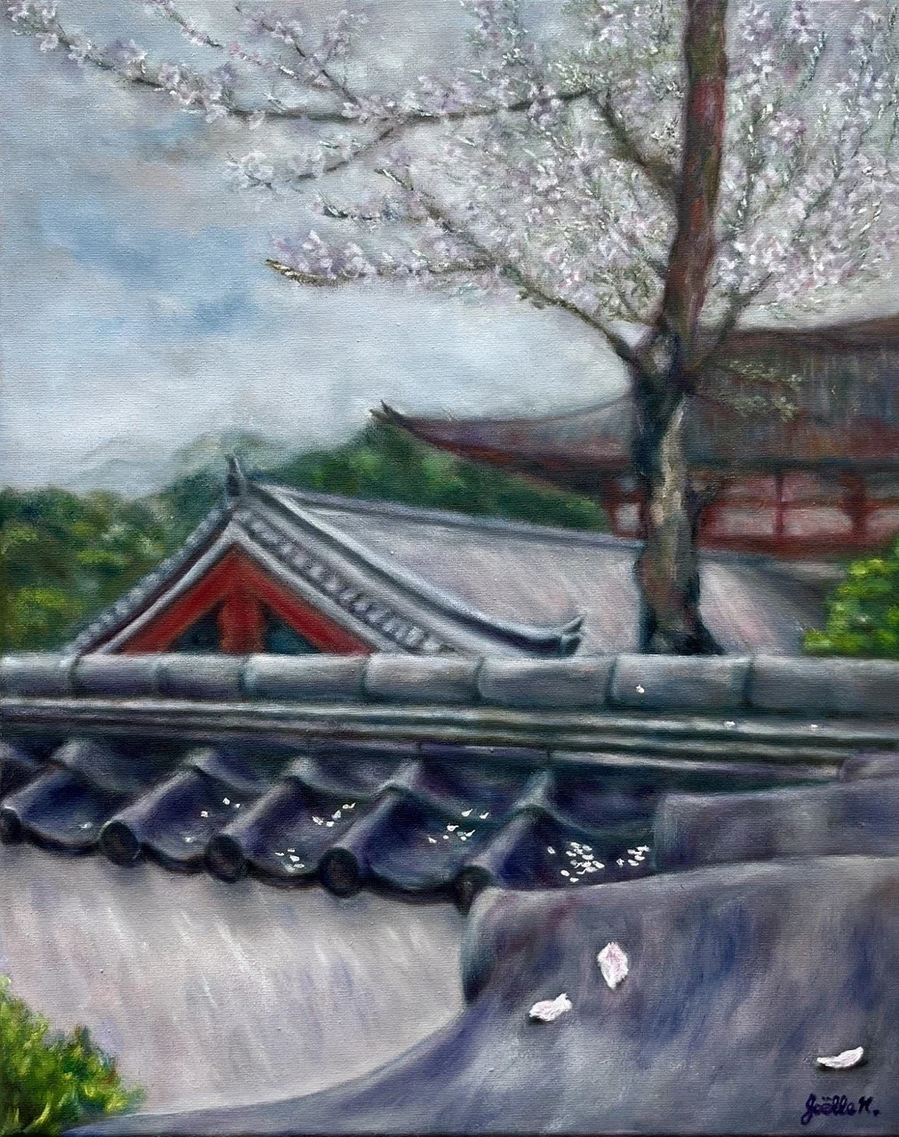 Petals in Passing