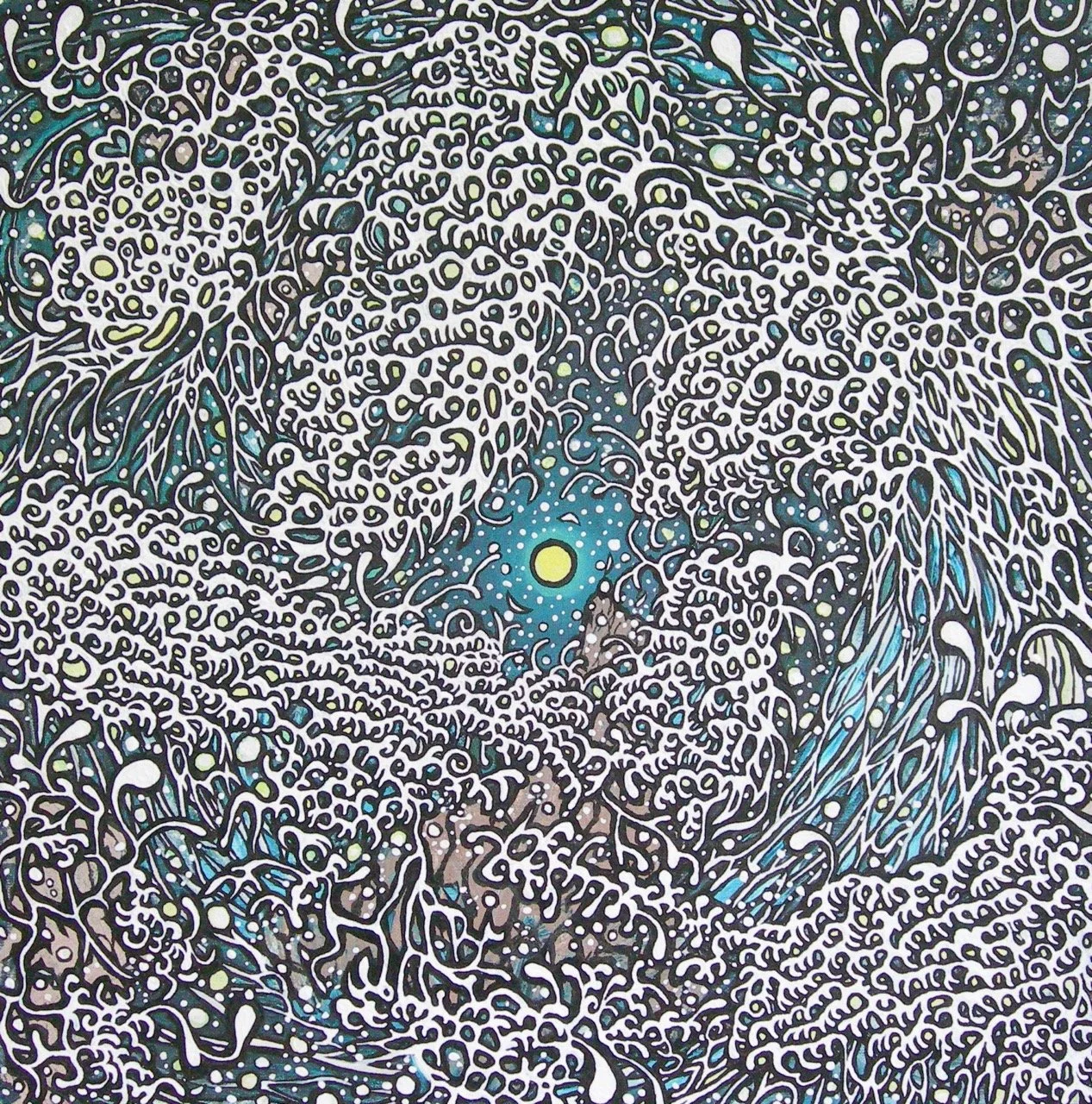 Moon and Waves 6