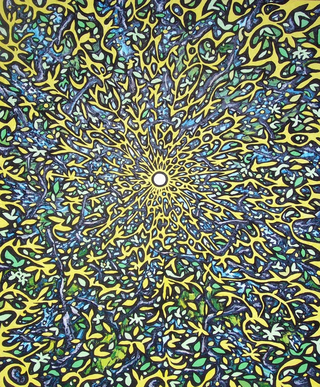 The sun and trees 7
