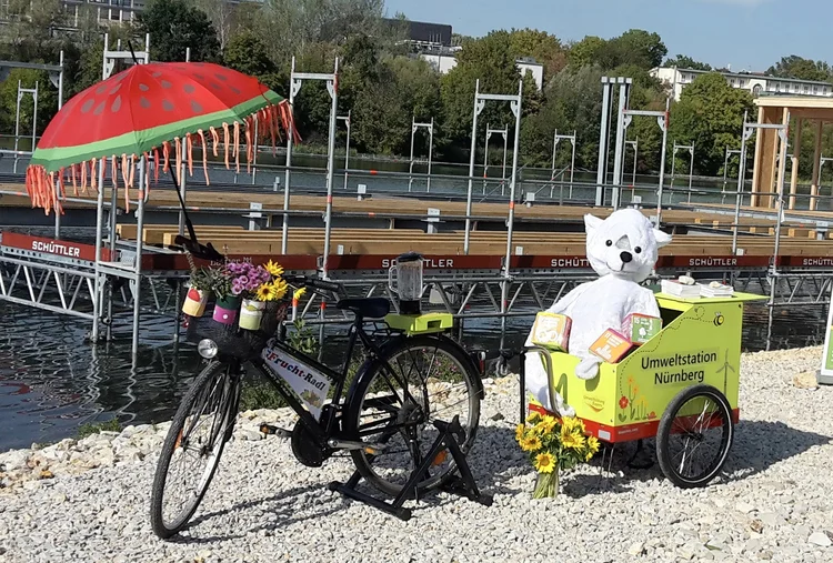 Fahrradanhänger der Umweltstation Nürnberg