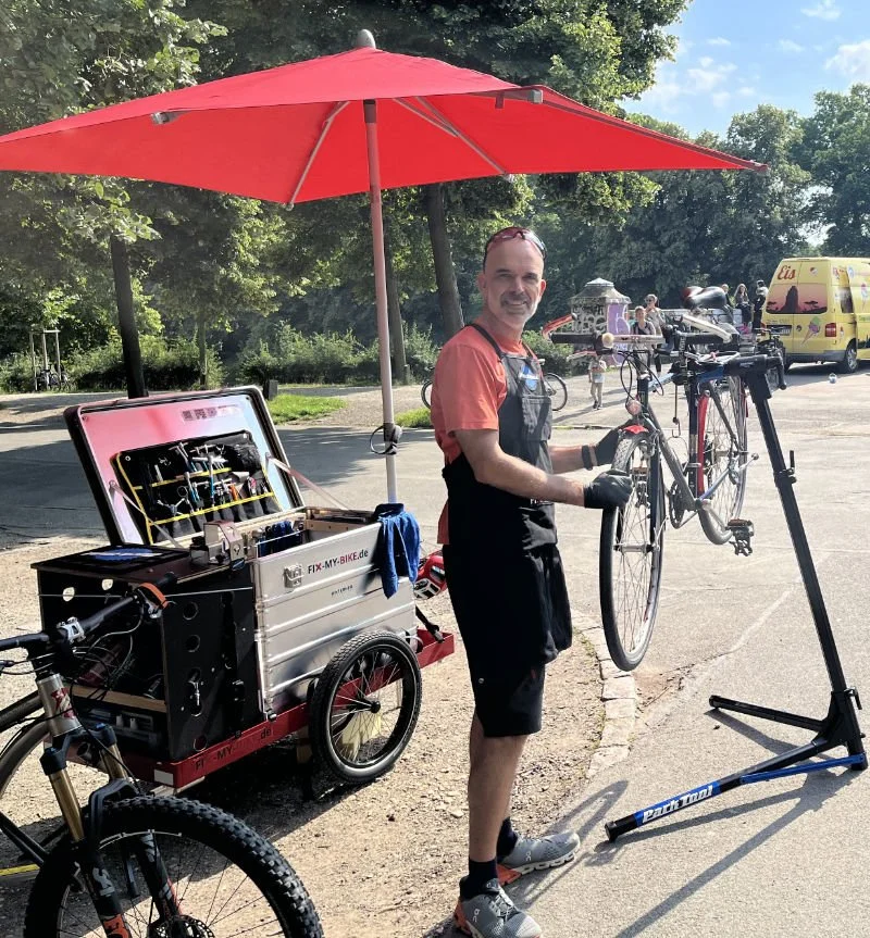 Mobiler Werkstattanhänger