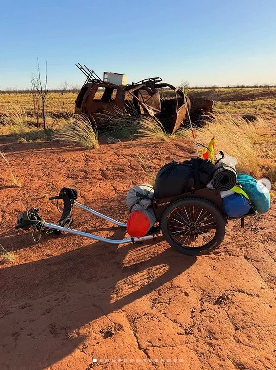 Zu Fuß quer durch Australien