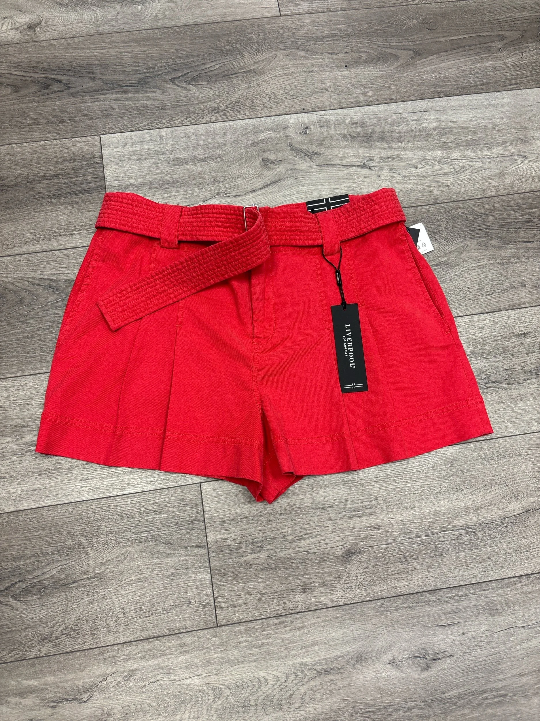 Liverpool Pleated Shorts Size 10