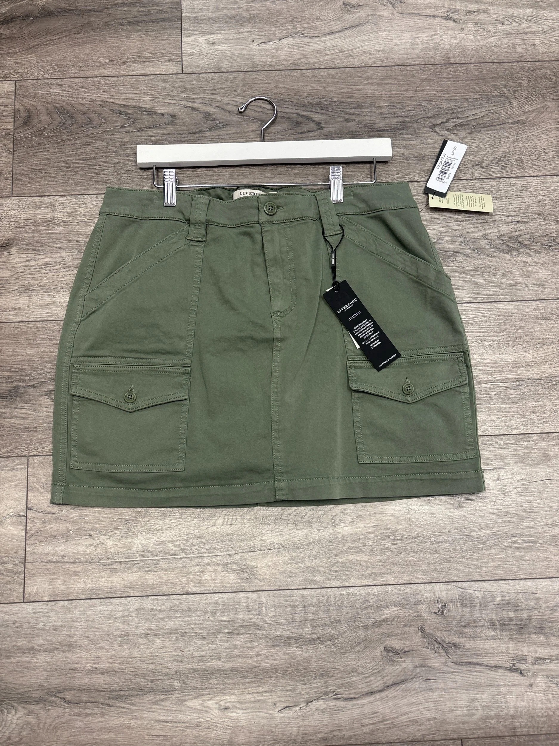 Liverpool Cargo Skort martini olive size 14