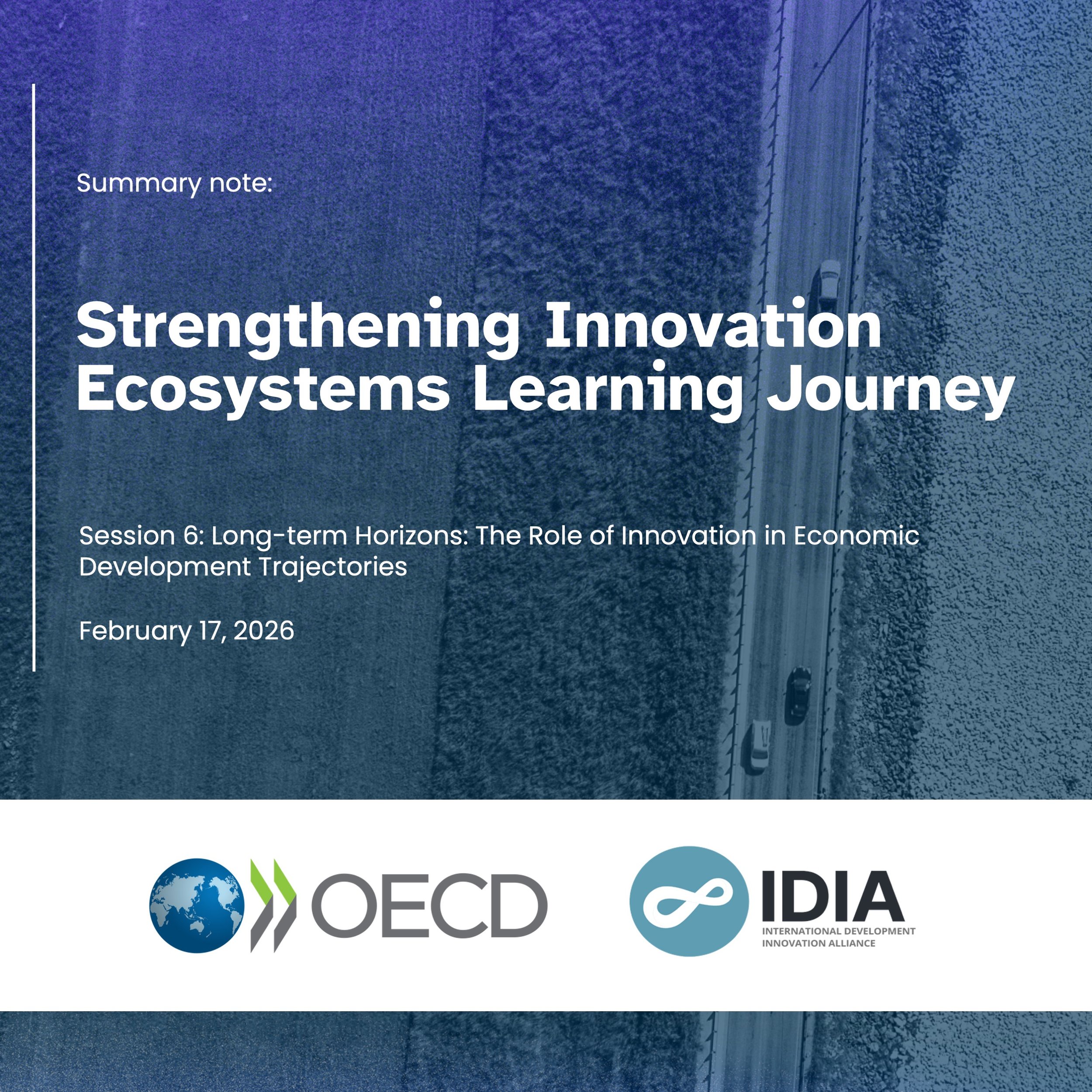 OECD Ecosystem Strengthening Learning Journey Series Session Six