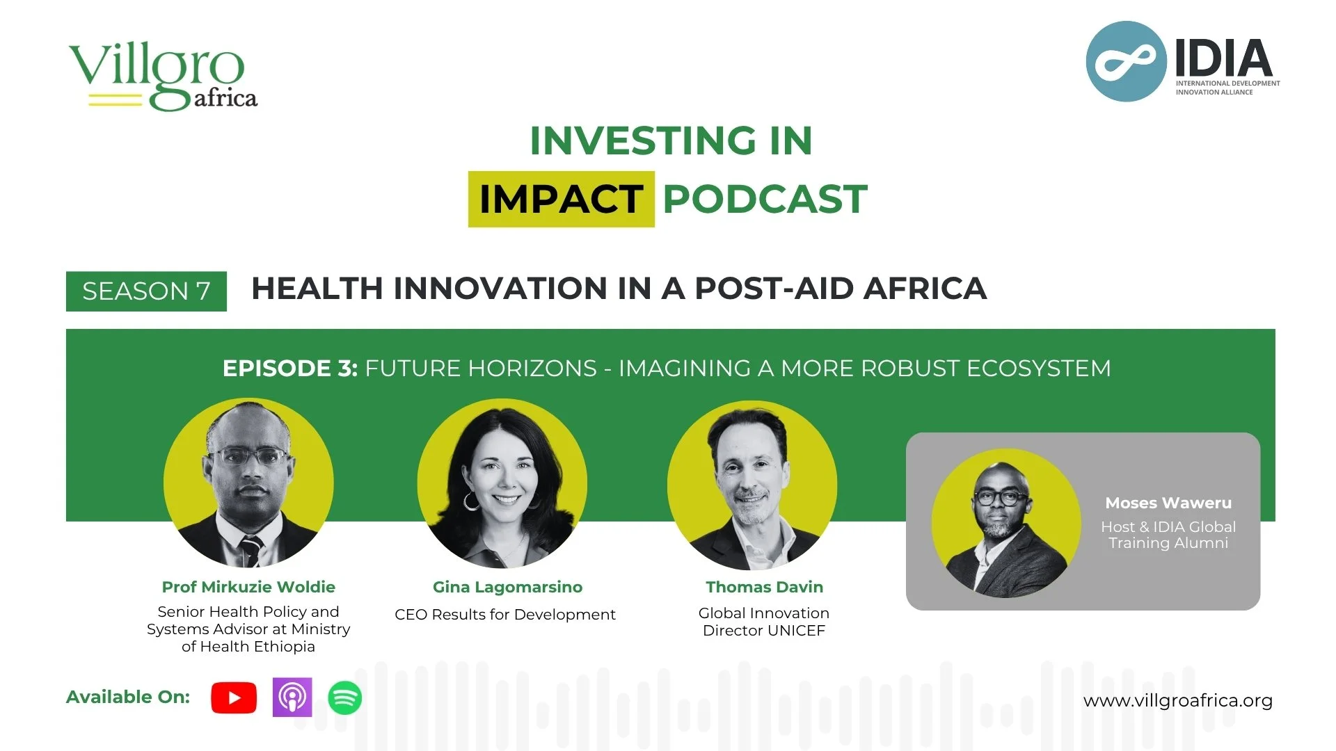 Future horizons - Imagining a more robust ecosystem