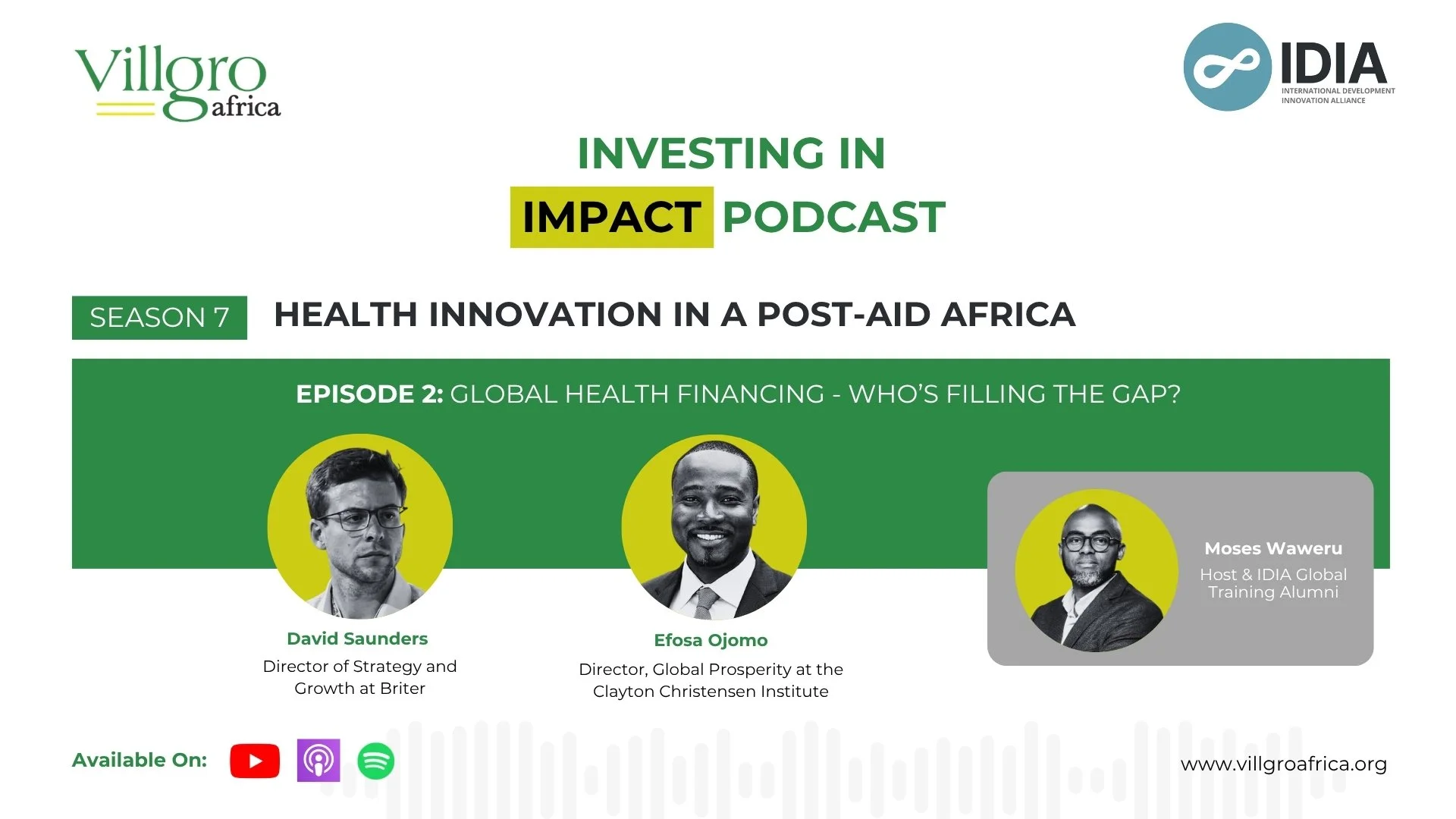 Global Health Financing - Who’s filling the gap?