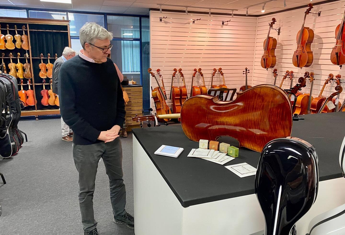 See CECILIA rosins, Warchal Strings, our Lumiere cello line and numerous other fantastic products at the @caswellsstrings cello extravaganza. Starting this Thursday 26th October to Saturday 28th October in Banbury. Caswells have a comprehensive range