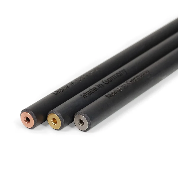 FIEDLER CARBONMETAL endpins — Brass, Copper and Titanium