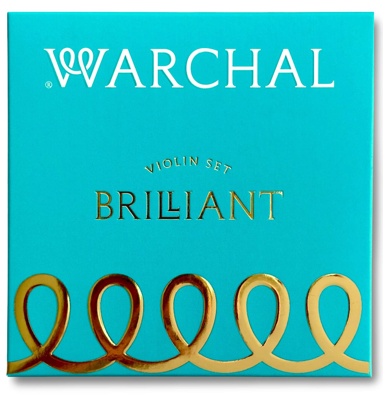New Warchal Brilliant 2.0 violin string packaging