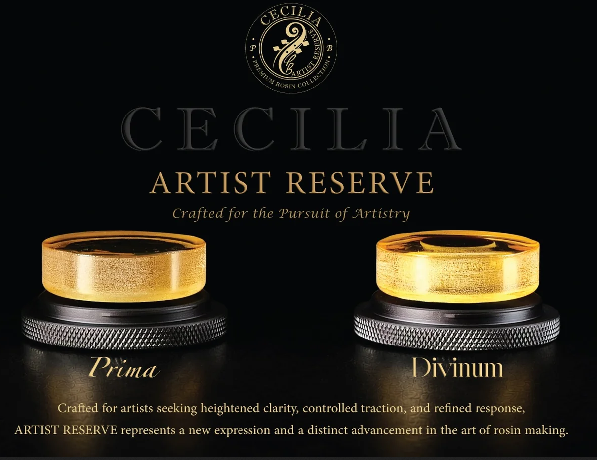 CECILIA Artist Reserve Prima and Divinum Rosin