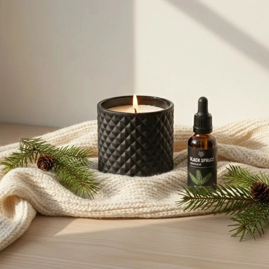 Black Spruce Scented Candle