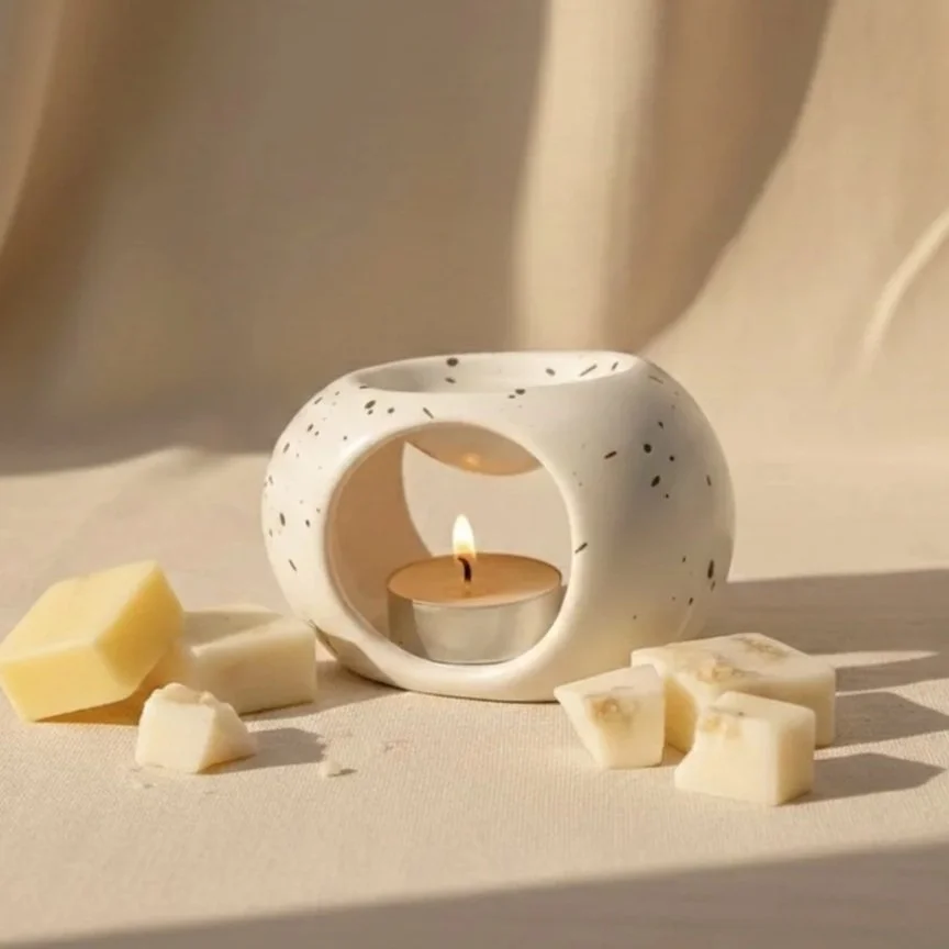 Ceramic Egg Wax Melt Burner