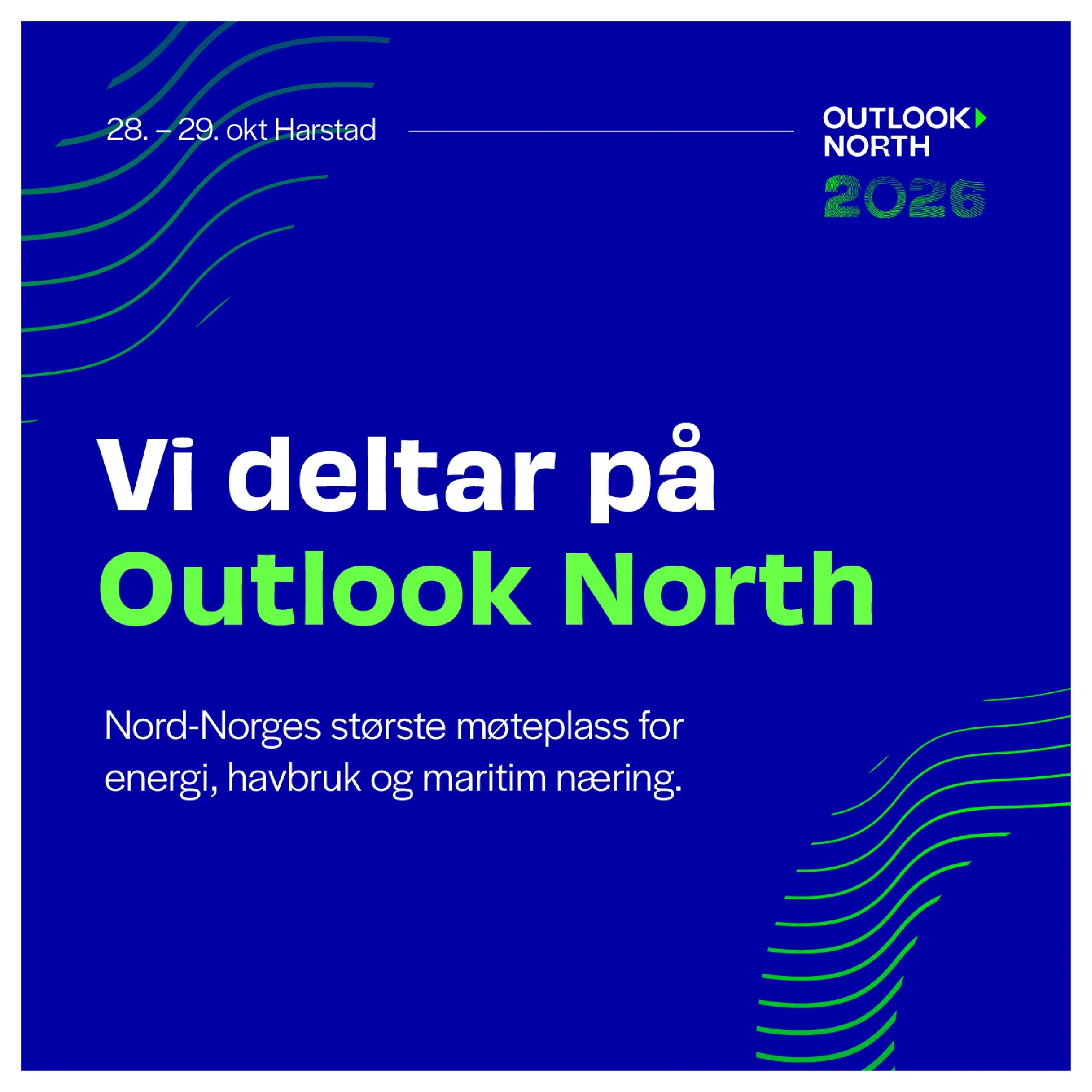 Skal du på Outlook North? Vis det frem!