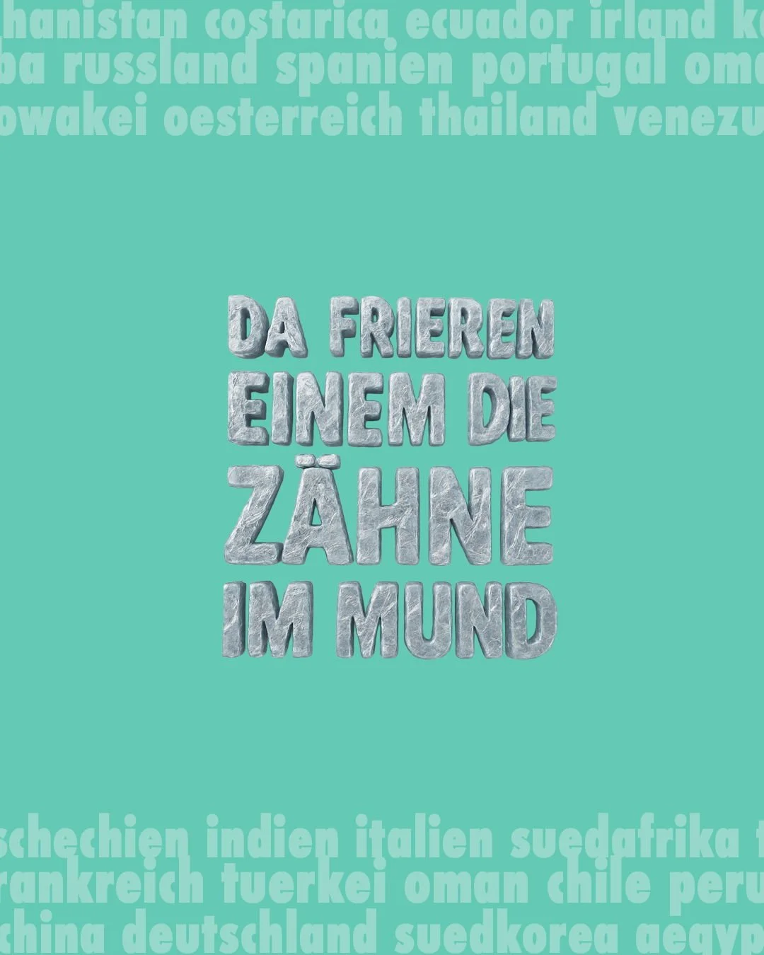 „𝙕𝙚̨𝙗𝙮 𝙙𝙯𝙬𝙤𝙣𝙞𝙖̨ 𝙯 𝙯𝙞𝙢𝙣𝙖.“ 🥶
Wörtlich übersetzt: „Die Zähne läuten vor Kälte.“ Ein bildhafter Ausdruck für klirrende Kälte – so frostig, dass selbst der Körper zu