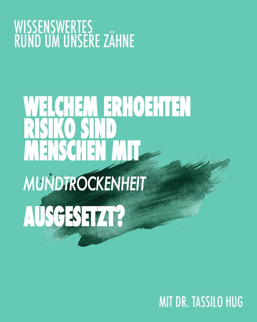 𝐖𝐞𝐧𝐢𝐠 𝐒𝐩𝐞𝐢𝐜𝐡𝐞𝐥, 𝐠𝐫𝐨𝐬𝐬𝐞 𝐖𝐢𝐫𝐤𝐮𝐧𝐠! 🥵🦷
Mundtrockenheit (Xerostomie) klingt harmlos, ist sie aber nicht. Wenn der Speichelfluss stockt, fehlt ein entscheidender Schutzmechanismus f&uuml;r unsere Z&auml;hne. Speichel enth&auml;l