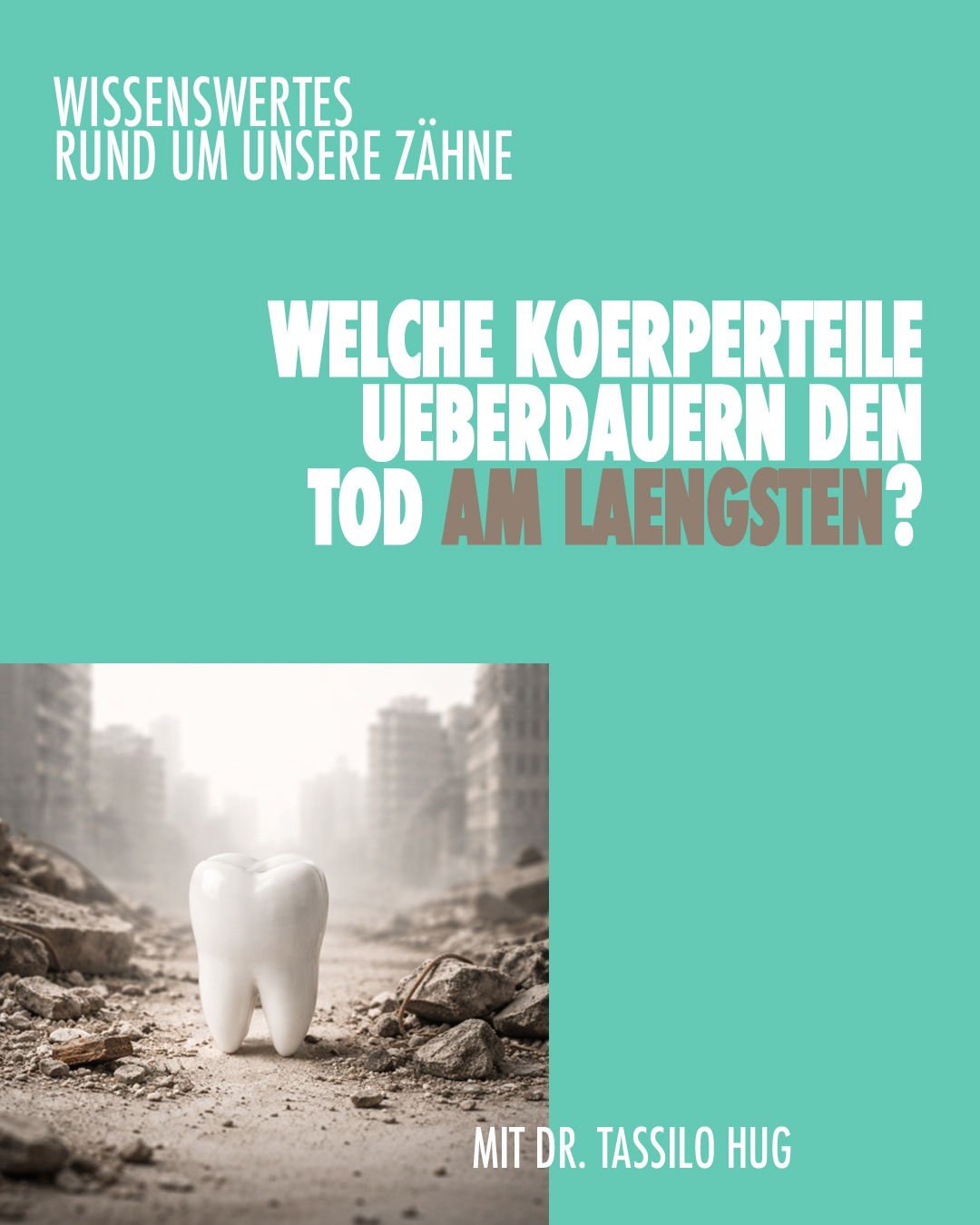 𝐉𝐞𝐭𝐳𝐭 𝐰𝐢𝐫𝐝&rsquo;𝐬 𝐦𝐨𝐫𝐛𝐢𝐝𝐞! 💀
Zuerst geben Organe und Weichgewebe nach: feucht, warm, schnell zersetzt. Kurz darauf folgt die Haut, dann l&ouml;sen sich langsam Muskeln und Fettgewebe auf. Haare und N&auml;gel halten etwas l&auml;ng