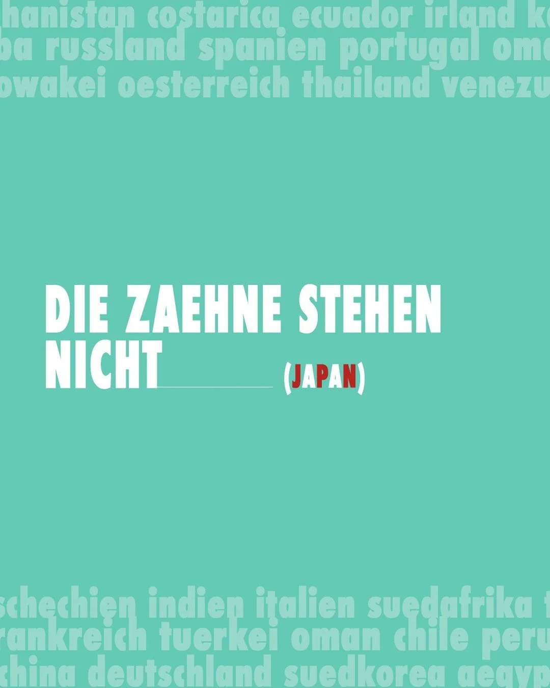 &bdquo;歯が立たない&ldquo; &ndash; ein japanischer Ausdruck f&uuml;r Situationen, in denen man machtlos und &uuml;berfordert ist, etwa wenn eine Herausforderung so gro&szlig; ist, dass man gegen sie einfach nicht ankommt. 
​
Im Deutschen w&uuml;rden wir sa