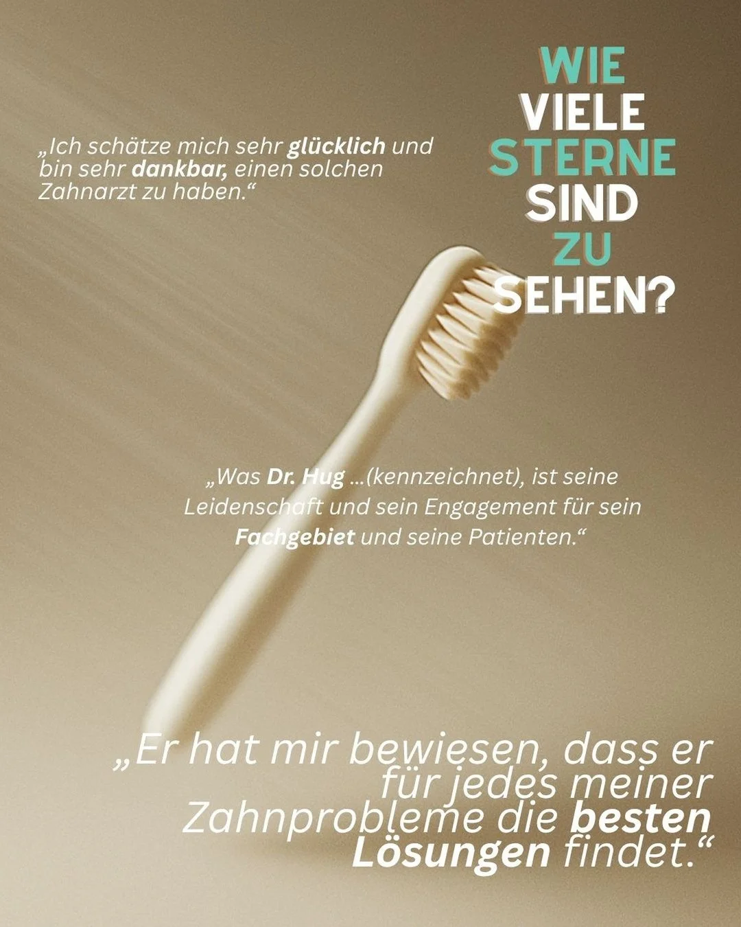 ⭐️⭐️⭐️⭐️⭐️
Herzlichen Dank f&uuml;r diese wunderbaren Worte und das gro&szlig;e Vertrauen! Es bedeutet uns sehr viel zu h&ouml;ren, dass unsere Behandlung als professionell, einf&uuml;hlsam und engagiert wahrgenommen wurde. Gerade die individuelle Be
