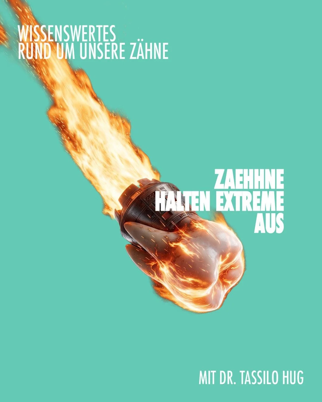 𝐇𝐞𝐢𝐬𝐬, 𝐤𝐚𝐥𝐭, 𝐡𝐞𝐢𝐬𝐬 🔥🦷❄️
Unsere Z&auml;hne schaffen echte H&ouml;chstleistungen. Hei&szlig;er Kaffee, eiskaltes Wasser, kein Problem, solange die Kombination nicht zu schnell aufeinander folgt. Denn genau diese raschen Temperaturwechse