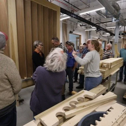 Last Thursday, CMWA took a tour of the St. John Organ Studio. Amazing work being done there. 

https://www.sjaorgans.org/

#woodworkingcommunity