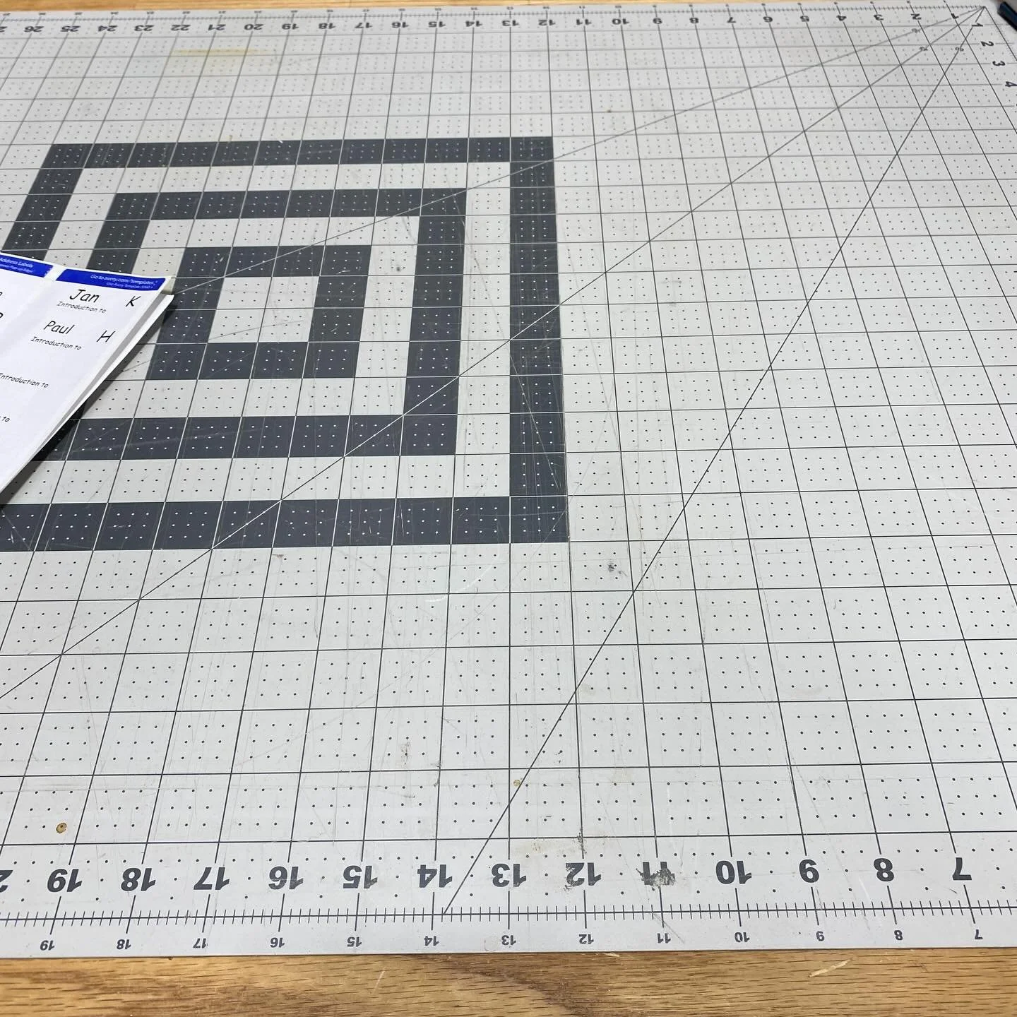 Getting ready tonight for tomorrow&rsquo;s marquetry class. Marquetry uses tools and techniques you don&rsquo;t often see in a traditional woodworking shop. #marquetry #woodworking #CMWA #veneer