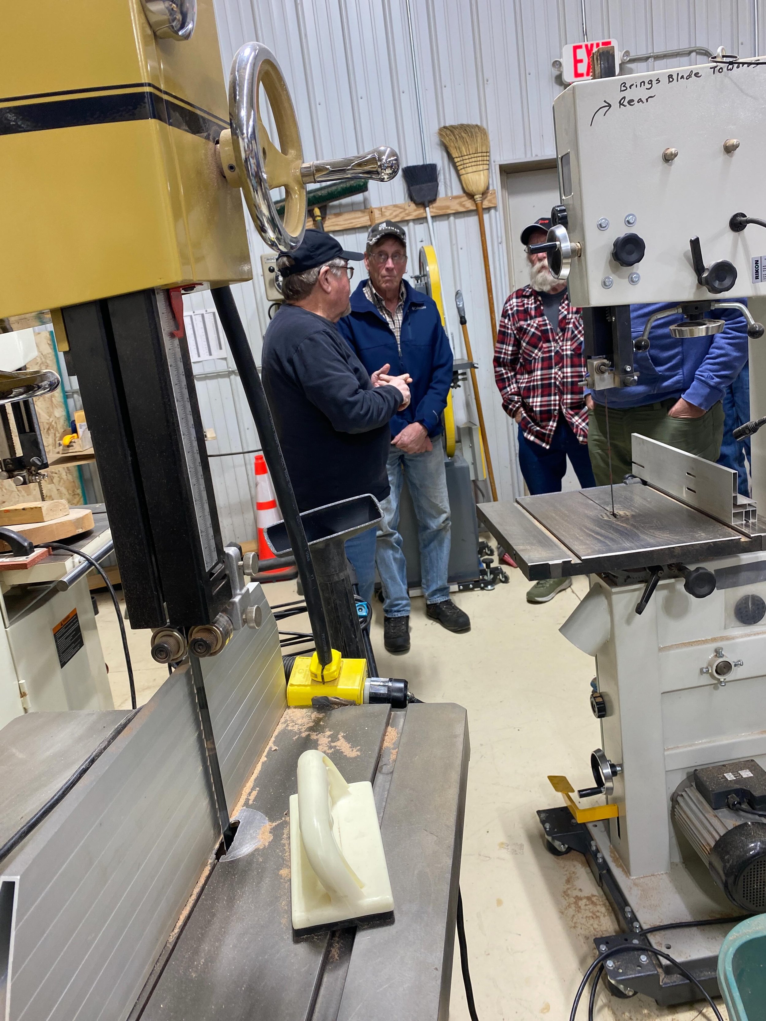 We are having our first safety orientation walk thru of our CMWA shop. This will be a monthly session during open shop so all members can attend.