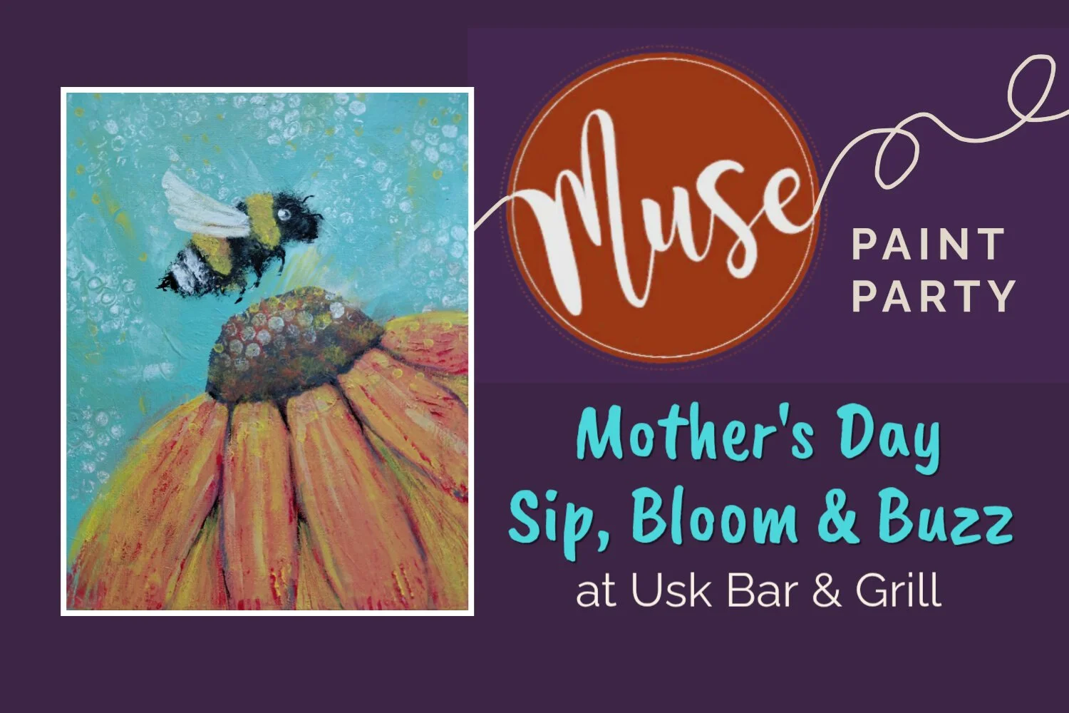 Mother's Day Sip, Bloom & Buzz