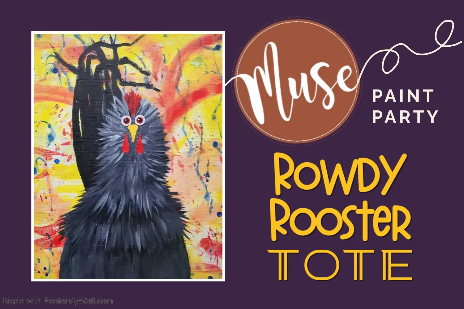 Rowdy Rooster Tote