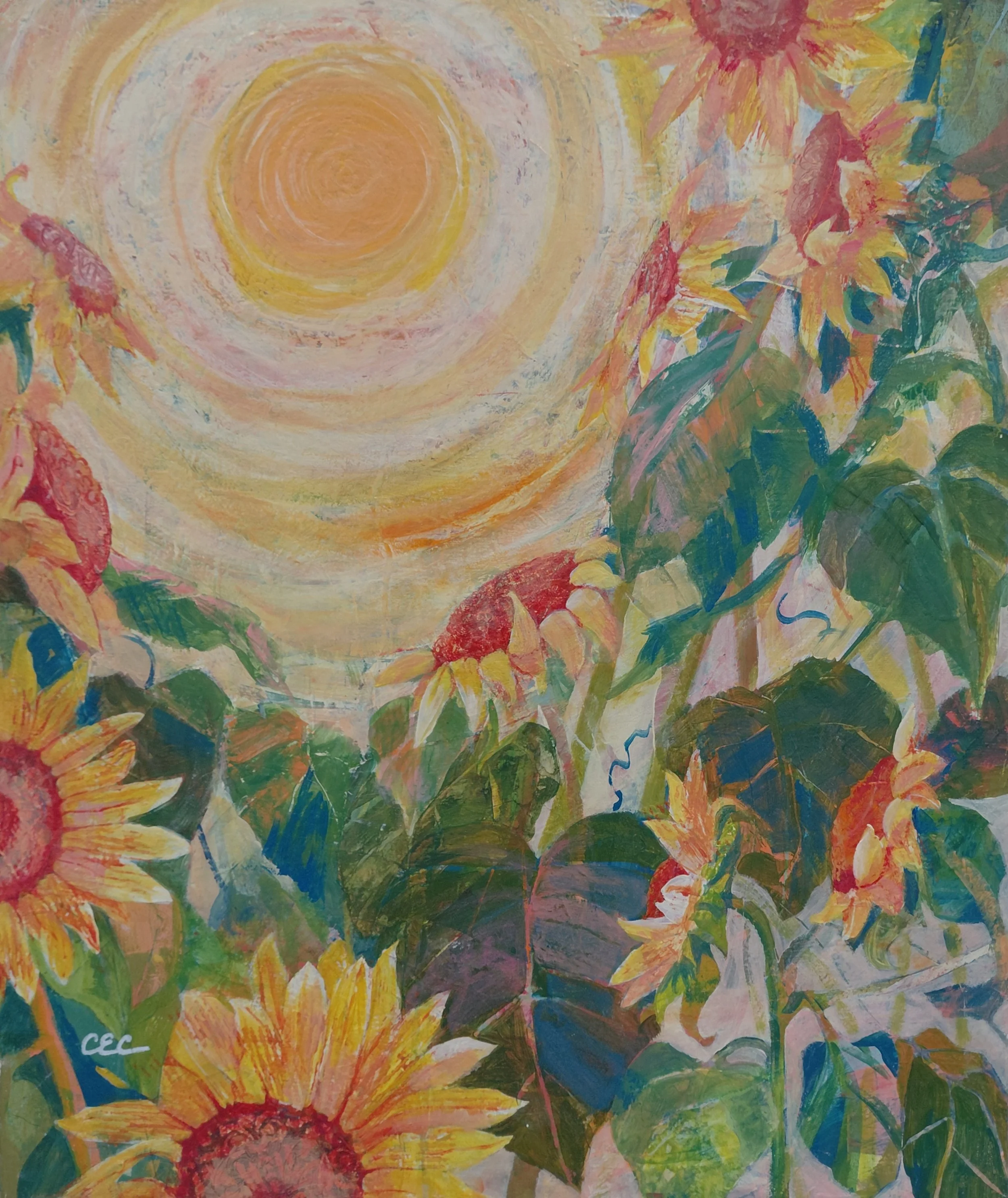 Rise Toward the Sun 20"x24"