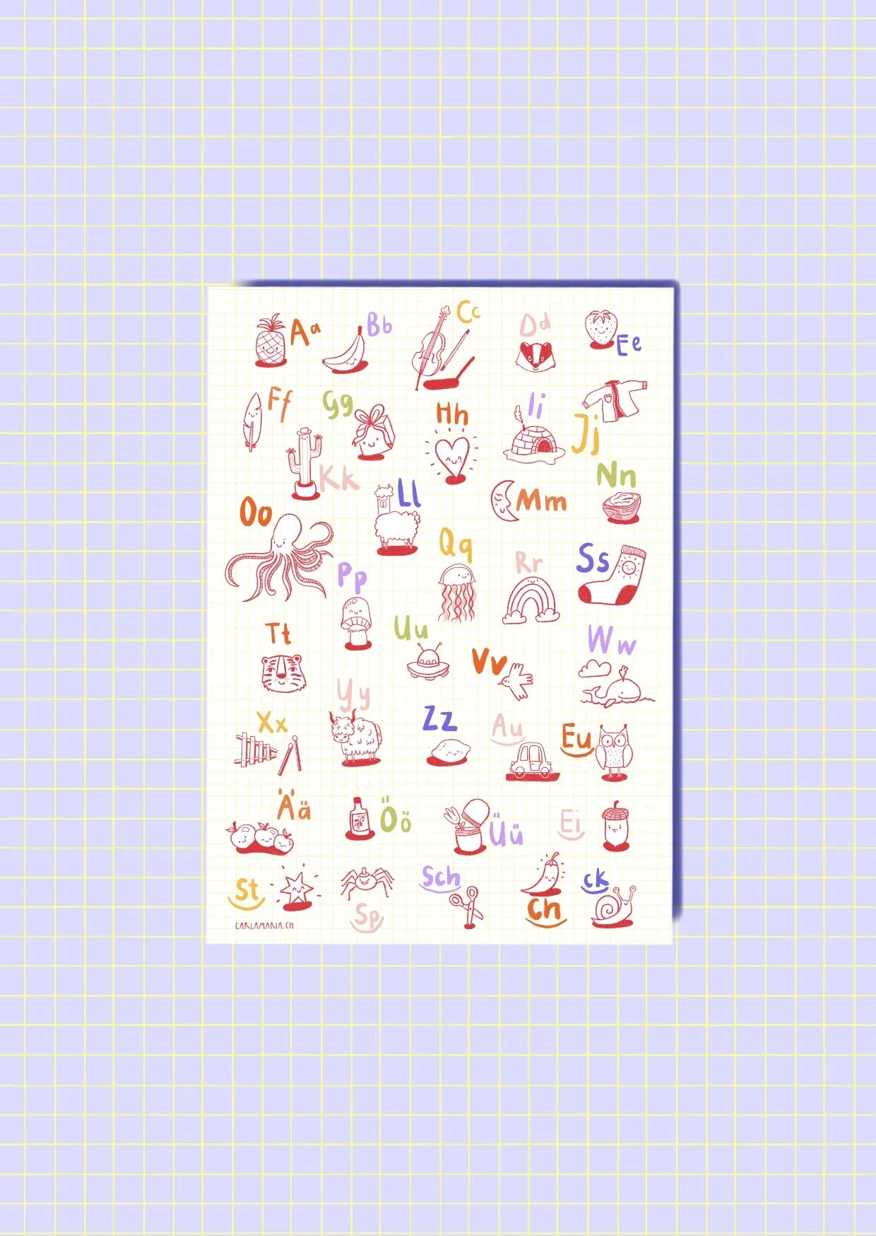 Basisschrift Alphabet