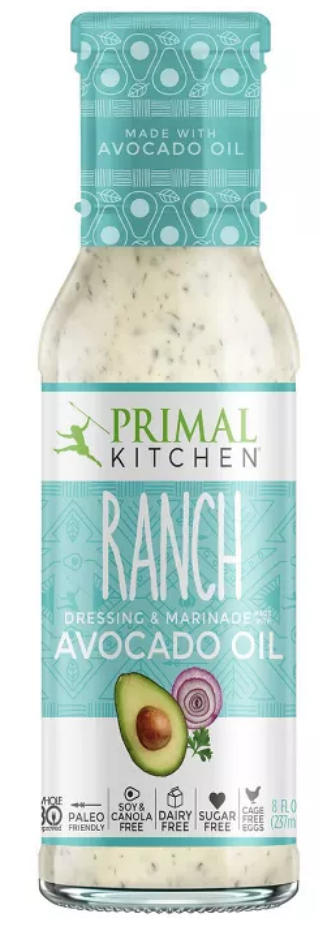 Primal Kitchen Vegan Ranch Dressing, 8 oz.